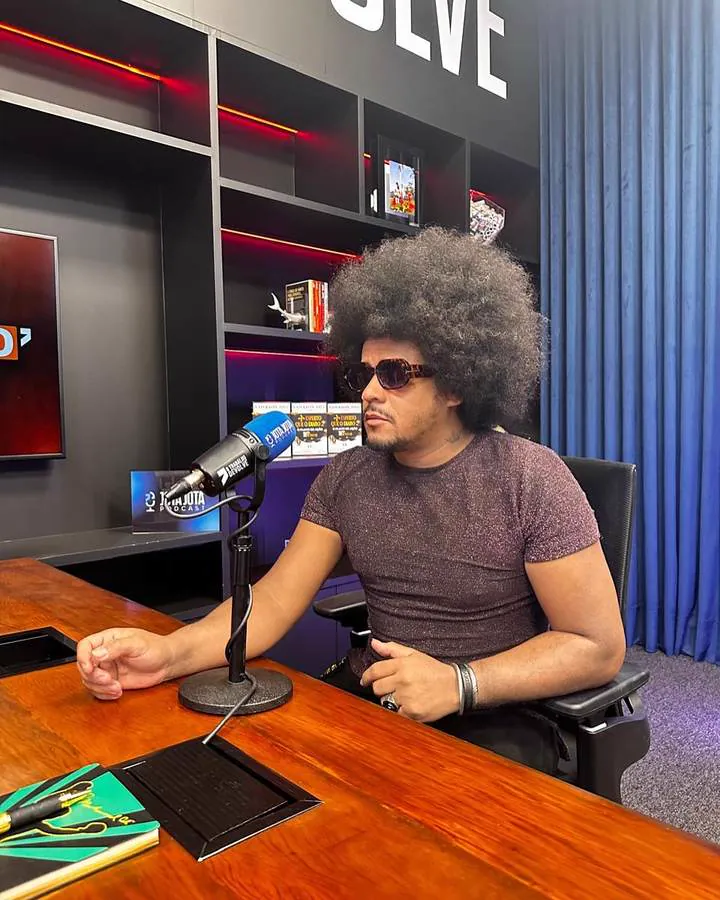 Willington Lourenço durante uma entrevista